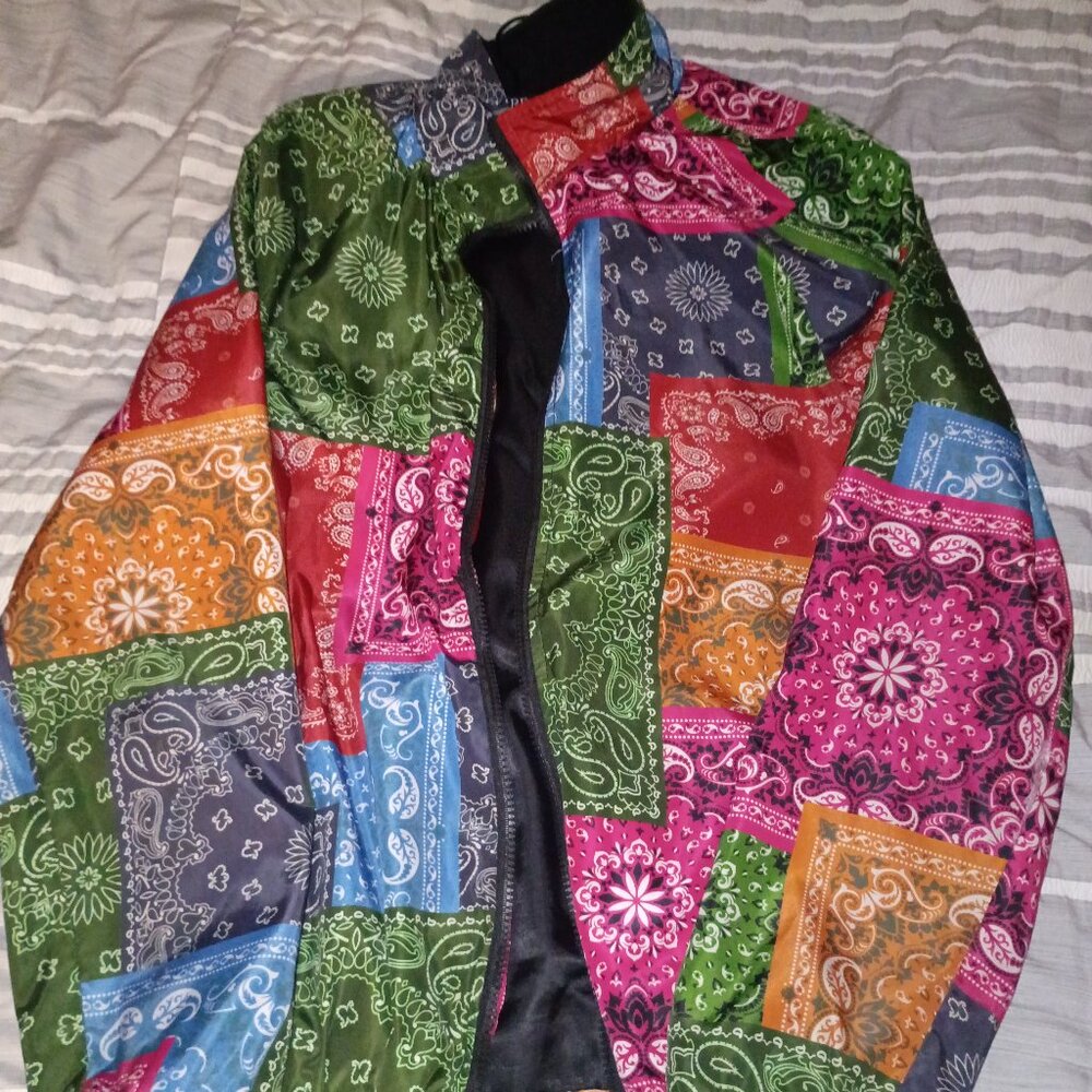 Bandana theme windbreaker